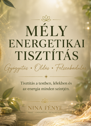 Mély energetikai tisztítás, gyógyítás és oldások – online