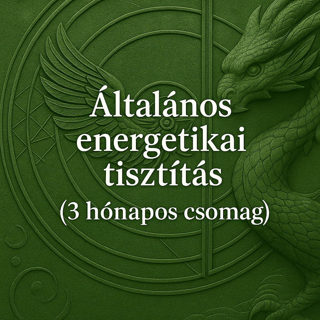 Általános Energetikai Tisztítás – 3 hónapos csomag