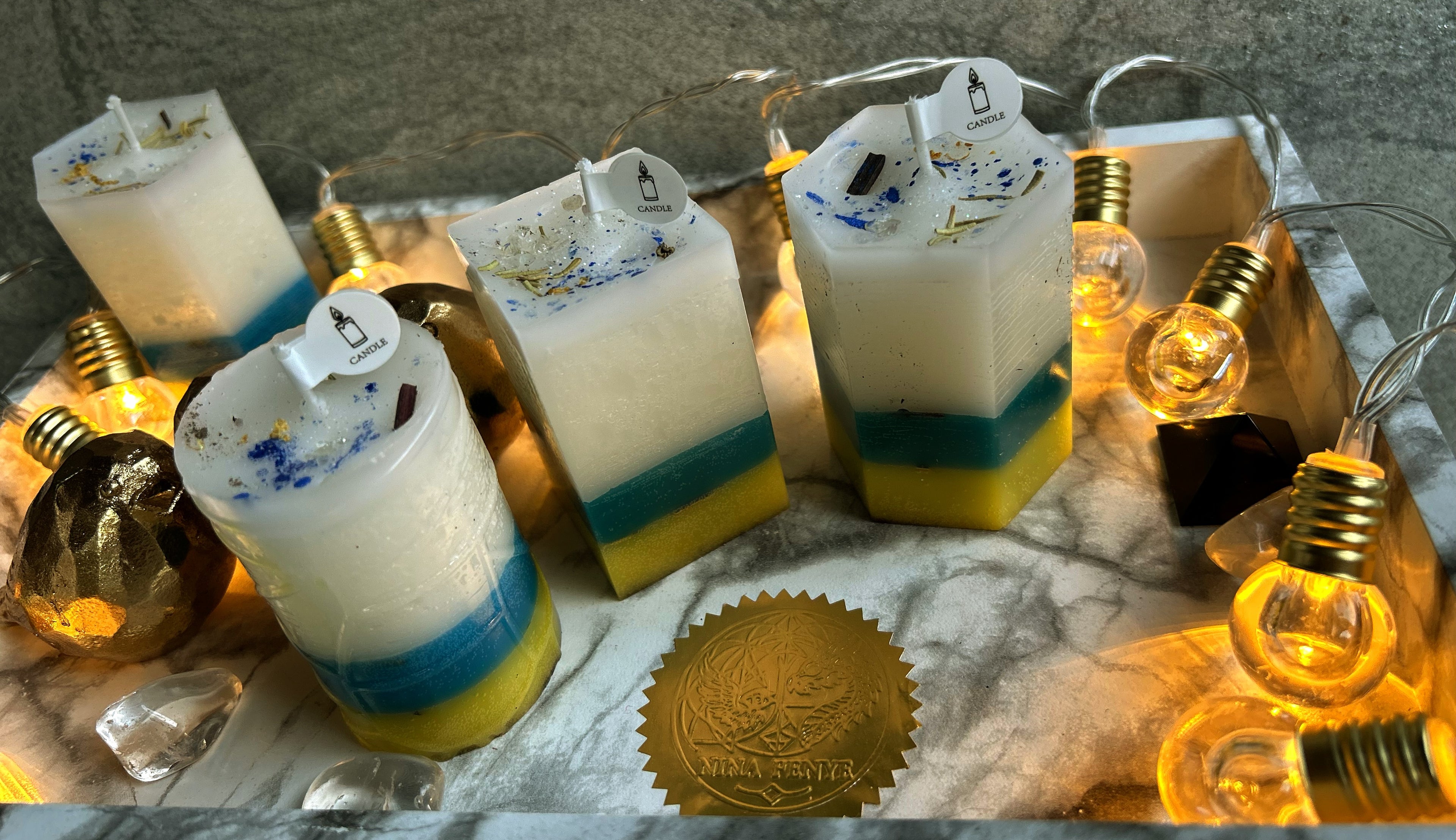 🕯️Vizsga & Tanulást Segítő Gyertya – „Fókusz és tiszta elme”