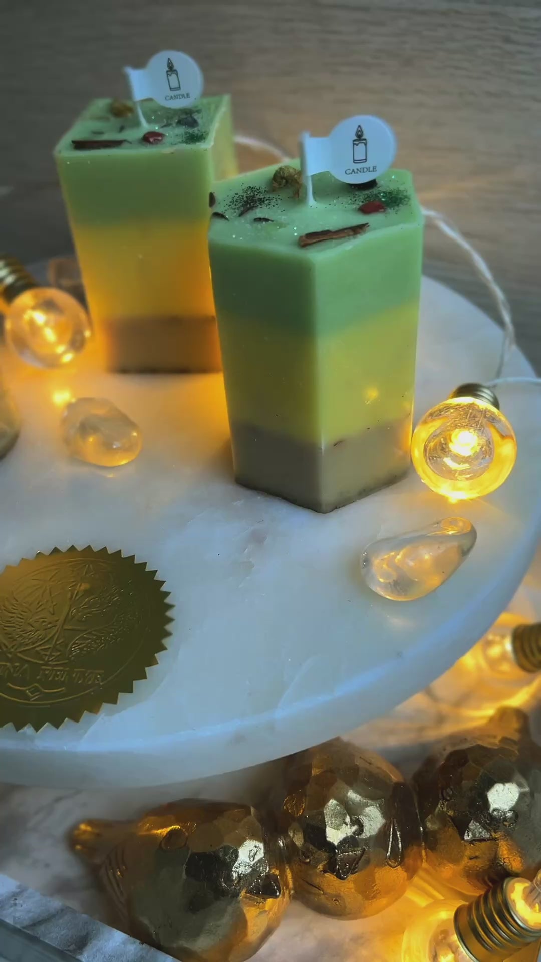 Gyomor & Belek támogató gyertya